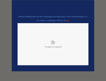 Tablet Screenshot of msc-untergroeningen.de